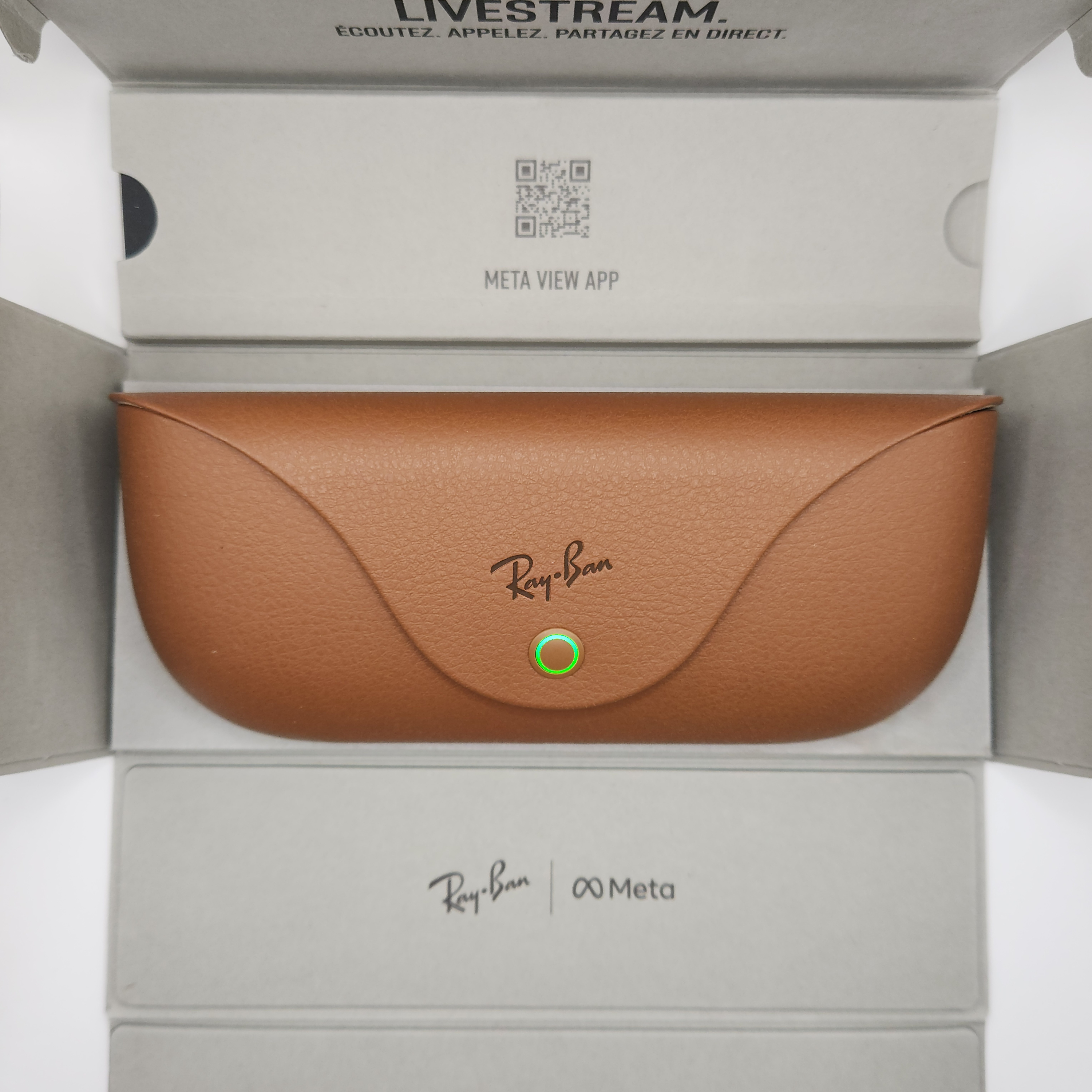 Ray-Ban Meta Wayfarer Gen 1 – Noir Brillant / Verres Catégorie 3 Gris Vert (Taille 50) - Smart+