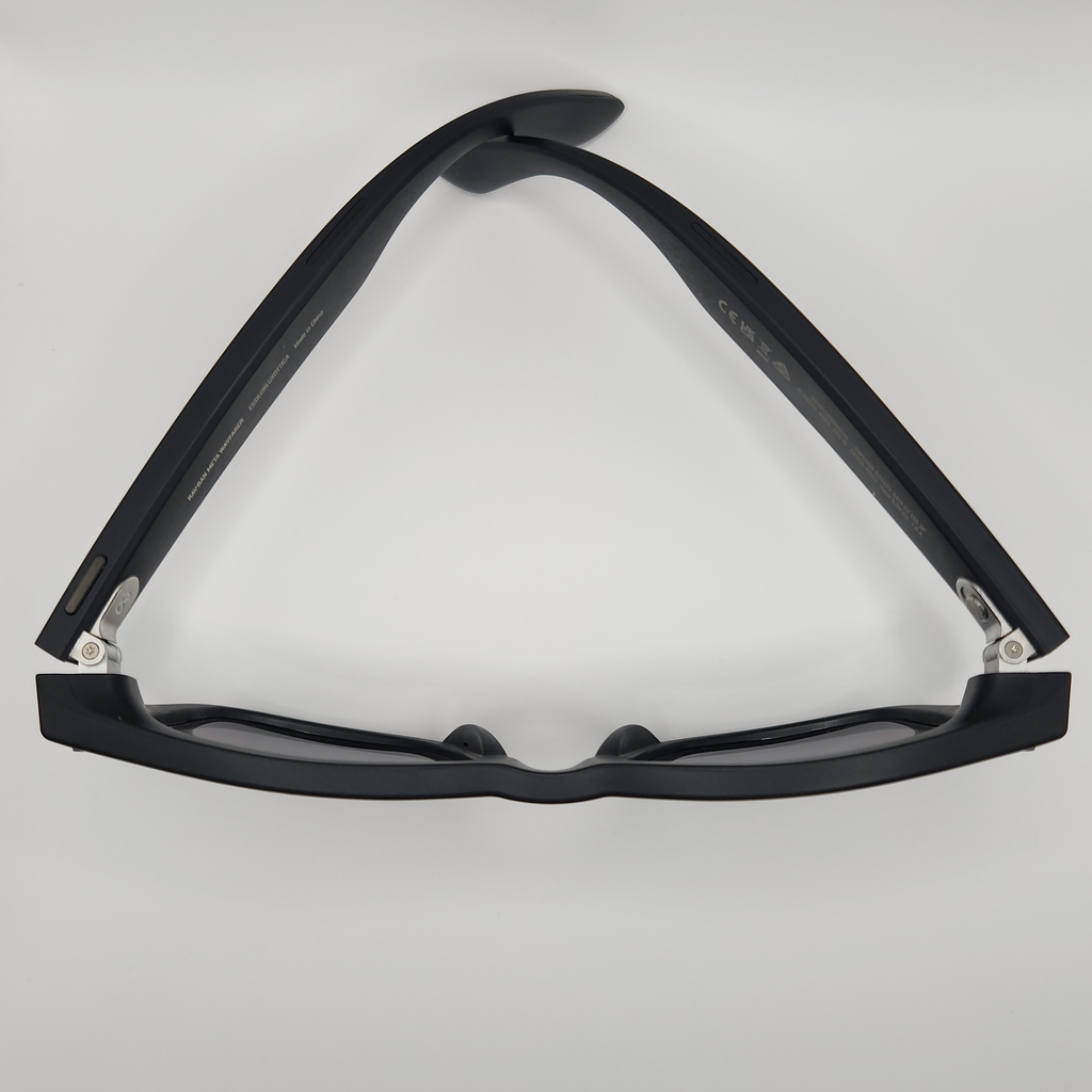 Ray-Ban Meta Wayfarer Gen 1 – Noir Mat / Verres Polarisés Gris Dégradé (Taille 53) - Smart One